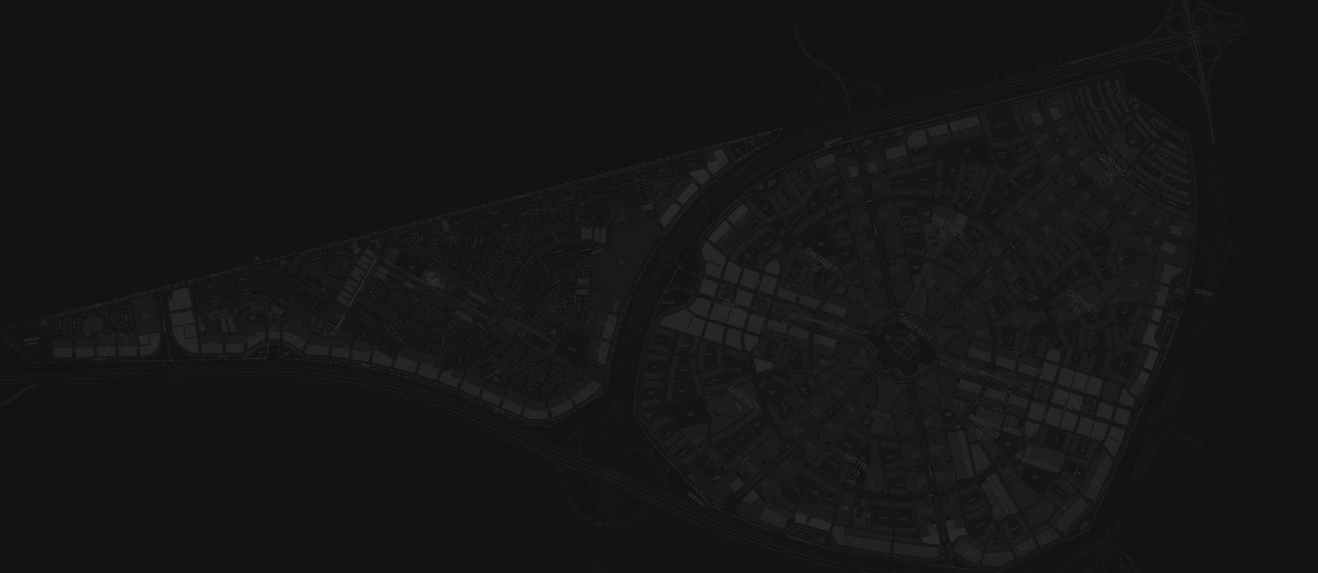 Master plan of JVC, Dubai